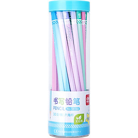 Hộp 30 Bút Chì Lục Giác/Tam Giác Deli 58166