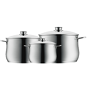 Bộ Nồi WMF DIADEM PLUS 3 Món COOKWARE SET - 0730036040