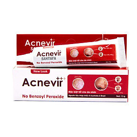 Kem giảm mụn đầu đen, đầu trắng, mụn cám Acnevir 3 In One- Tuýp 15gr