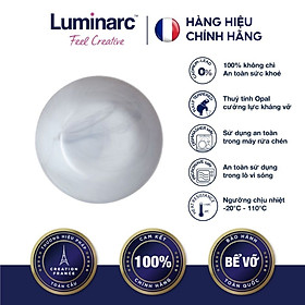 Mua Bộ 6 Đĩa Sâu Thuỷ Tinh Luminarc Diwali Granit Marble 20cm - LUDIP9835