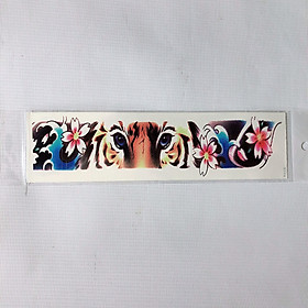 Hình xăm dán cao cấp tattoo vòng tay 6x23cm- phù hợp vị trí vòng tay, vòng chân, lưng, vai