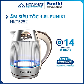 Mua Ấm siêu tốc 1.8 L Funiki HKT5252 - Công suất 2200W - Bảo hành 14 tháng - Hàng chính hãng