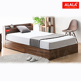 Giường ngủ ALALA03 + 2 hộc kéo / Miễn phí vận chuyển và lắp đặt