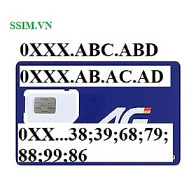 SIM 4G MOBIFONE (MIỄN PHÍ 120GB DATA + 1000P MOBI + 50 LM)- HÀNG CHÍNH HÃNG
