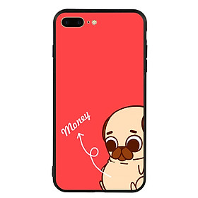 Ốp lưng viền TPU cho điện thoại Iphone 7 Plus/8 Plus - Cute Dog 07