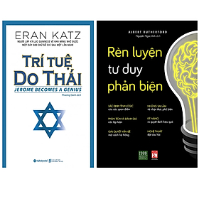 Combo 2Q: Rèn Luyện Tư Duy Phản Biện + Trí Tuệ Do Thái (Top Sách Kĩ Năng Sống/ Phát Triển Bản Thân Bán Chạy) 