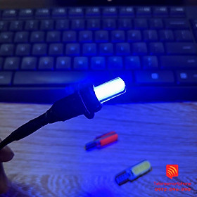 LED T10 COB W5W 196-168 cao cấp bọc silicon tản nhiệt sáng tốt