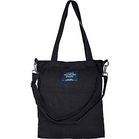 Túi Vải Tote Living Blue XinhStore (31 x 35 cm) - Đen