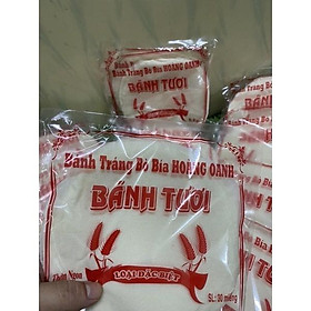 Bánh tráng bò bía tươi cuốn chả giò đỏ