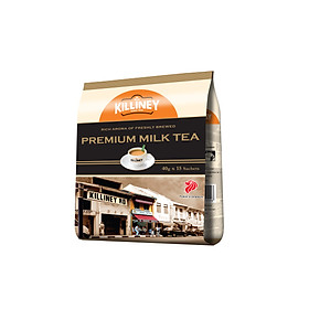 Túi 15 Gói Trà Sữa Hòa Tan Truyền Thống Cao Cấp Killiney Premium Milk Tea (15 gói x 40g)