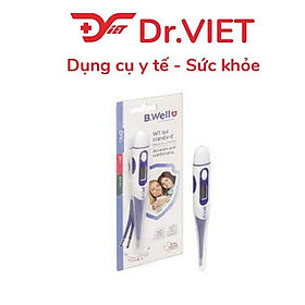 Nhiệt kế điện tử B.Well Swiss WT-04 Standard – Sản phẩm chất lượng cao từ Thụy Sĩ, đo sốt nhanh, chính xác, chống nước IPX, thân thiện với trẻ nhỏ, phù hợp theo dõi sức khỏe trong gia đình – Giúp phát hiện sốt sớm và chăm sóc sức khỏe chủ động mỗi ngày