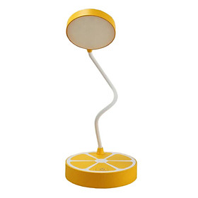 Lemon Shape Small LED Table Lamp Work Lamp Desk Bedside Table Bedroom Night Light