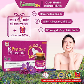 Viên uống nhau thai cừu FranGold Placenta hỗ trợ giảm nám sạm, hạn chế lão hóa da, làm đẹp da - Hộp 60 viên