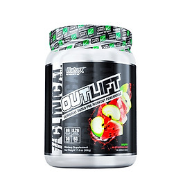 Nutrex Outlift Pre-Workout 20 lần dùng vị Apple Watermelon - Hổ Trợ Tăng Sức Mạnh