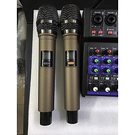 Mua Bộ mixer G4  2 mic không dây