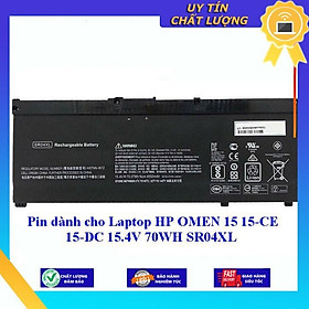 Mua Pin dùng cho Laptop HP OMEN 15 15-CE 15-DC 15.4V 70WH SR04XL - Hàng chính hãng  MIBAT1375