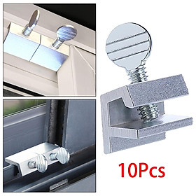 10Pcs Sliding Door Window Locks Universal Adjustable for Door Bedroom Window