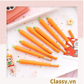 Bút gel hình trái cà Classy xinh xắn đáng yêu, mực đậm và đều PK1549