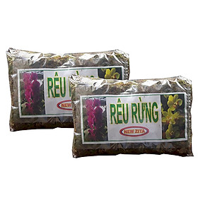 Mua Combo 2 gói rêu rừng trồng hoa lan (100g/gói) - Giá thể trồng hoa lan