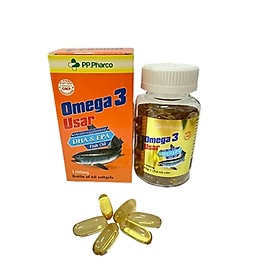 Viên dầu cá OMEGA 3 USAR Chai 60 viên