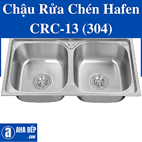 Mua Chậu rửa Hafen Inox 304 CRC-13 - Hàng Chính Hãng