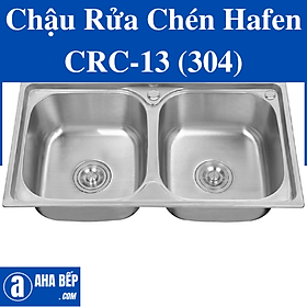 Chậu rửa Hafen Inox 304 CRC-13 - Hàng Chính Hãng 