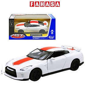 Đồ Chơi Mô Hình Xe Nissan GT-R (R35) - Vecto VT67337/WH - Màu Trắng