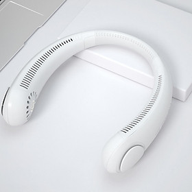Mua Quạt đeo cổ siêu mát  quạt tích điện mini  quạt sạc điện mini không cánh