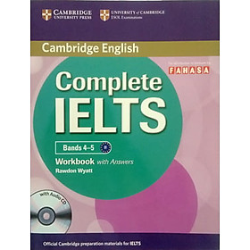 Nơi bán Complete IELTS B1 Workbook with answer & Audio CD - Giá Từ -1đ