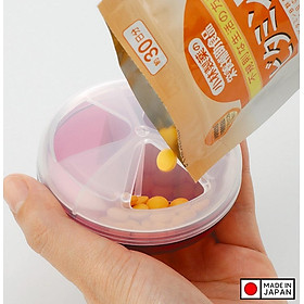 Mua Hộp đựng thuốc loại tròn Tiện ích và an toàn hàng Nhật Bản