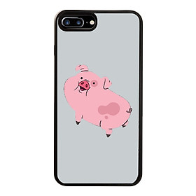 Ốp Lưng Kính Cường Lực Dành Cho Điện Thoại iPhone 7 Plus / 8 Plus Pig Pig Mẫu 6