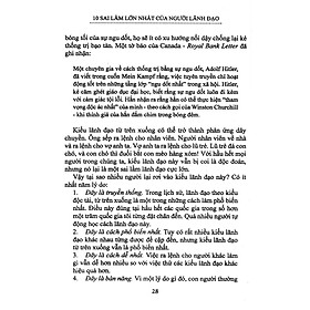 Sách 10 Sai Lầm Lớn Nhất Của Người Lãnh Đạo