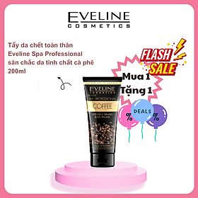 Tẩy da chết toàn thân Eveline Spa Professional săn chắc da tinh chất cà phê 200ml