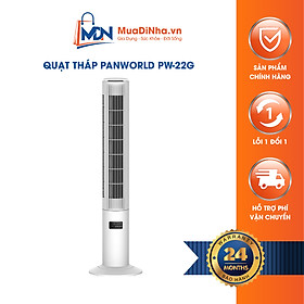 Mua Quạt Tháp Panworld The Pure PW-22G không cánh xoay 360 độ lọc không khí hẹn giờ thương hiệu Thái Lan - Hàng chính hãng
