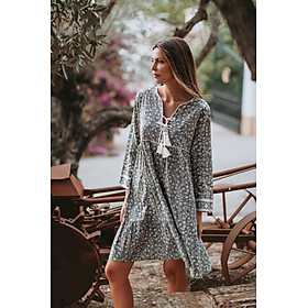 Đầm Boho Hoa Cotton Isla Bonita