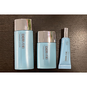 Bộ dưỡng da DERMED Nhật Bản - Bộ chăm sóc da cao cấp đóng gói mini - Premium Mini Set (3 sản phẩm)