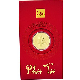 Bao Lì Xì Vàng 24K Bitcoin Ancarat