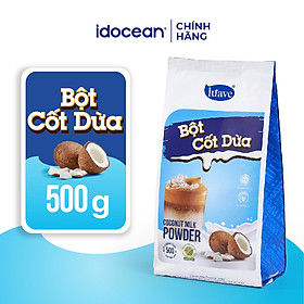 Bột cốt dừa Lúave 500g (Bột sữa dừa) - Pha chế, làm bánh, làm kem, làm rau câu,...