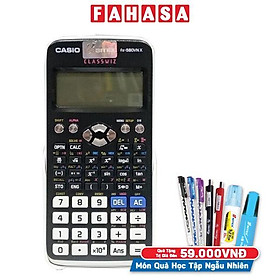Máy Tính Casio FX 580 VN X - Màu Đen - Tặng Kèm Bút Ngẫu Nhiên