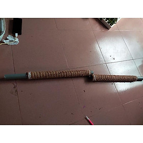 Trụ cây dây leo sơ dừa(khử muối). lõi gỗ, sợi cotton 65-130cm