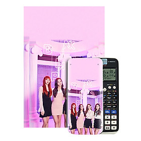 Decal Trang Trí Máy Tính Casio/Vinacal Nhóm Blackpink FBP-002 - Mẫu Ngẫu Nhiên