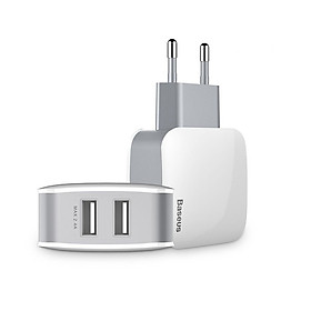 Mua Cốc sạc 2 cổng Letour Dual USB (Chuôi chòn) hỗ trợ sạc nhanh 2.4A Max - Chống cháy nổ