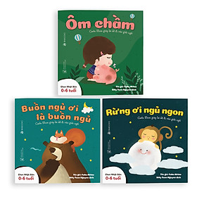 Hình ảnh sách Sách Ehon - Combo 3 cuốn Buồn ngủ ơi là buồn ngủ - Dành cho trẻ từ 0 - 4 tuổi