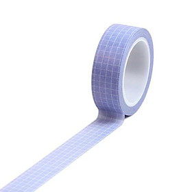 Cuộn washi tape caro cơ bản dài 10m