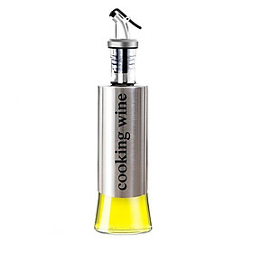 Mua Chai Đựng Dầu Ăn  Nước Mắm 300ml  Thủy Tinh Bọc Inox Cao Cấp