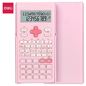 Máy tính kỹ thuật học sinh Deli -Xanh/ Hồng/ Trắng - 1700
