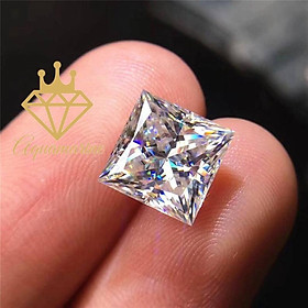 Hình ảnh Kim cương nhân tạo Moissanite Princess