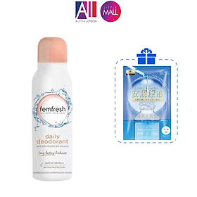 Xịt thơm mát cao cấp Femfresh 125ml TẶNG 2 mặt nạ Sexylook (Nhập khẩu)