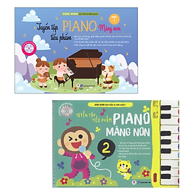 Combo Tuyển Tập Tiểu Phẩm Piano Măng Non Phần 1 + 2 (Bộ 2 Cuốn) (HH)