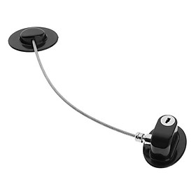 Refrigerator Door Locks,Mini Fridge Lock, File Cabinet Lock, Drawer Lock, Lock for Cabinet, Child Safety Lock Refrigerator Door Lock